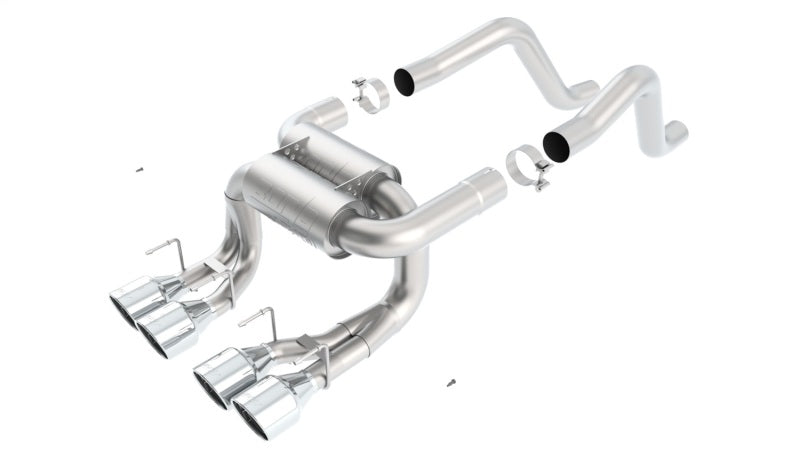 Borla 06-12 Chevrolet Corvette Z06/ZR1 6.2L/7.0L 8cyl Aggressive ATAK Exhaust (rear section only) 11822 11822 Photo - Primary