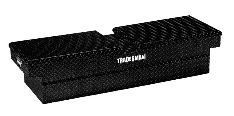 Tradesman Aluminum Economy Cross Bed Truck Tool Box (60in./Side Opening) - Black 7111052