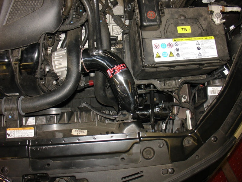 Injen Black Cold Air Intake 12 Hyundai Veloster 1.6L (Non-Turbo) 4 Cyl SP1340BLK Photo - Mounted