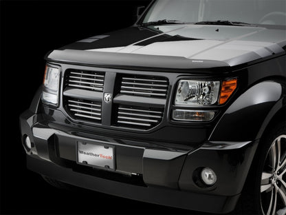 WeatherTech 87-06 Jeep Wrangleer Stone and Bug Deflector - Dark Smoke 50225 50225 Photo - Primary