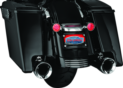 Kuryakyn Curved Lic Plate Mount Blk 3147 3147 User 1