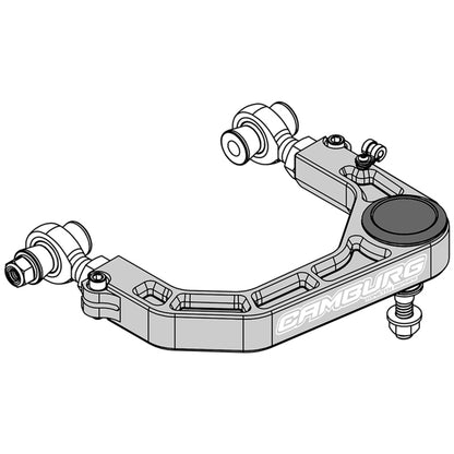 Camburg Toyota Tacoma 05-23 / 4-Runner 03-23 / FJ 07-14 KINETIK V2 Billet Uniball Upper Arms CAM-310184-GRY CAM-310184-GRY Photo - Primary