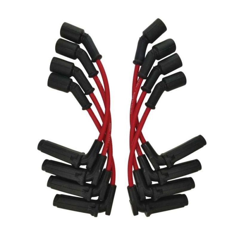Moroso GM LS 11in Unsleeved Coil-On-Plug 90 Deg Ultra Spark Plug Wire Set - Red 52034 52034 User 1