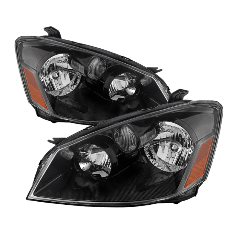 SPYDER Xtune Nissan Altima 05-06 Halogen Model Only OEM Style Headlights Black HD-JH-NA05-OE-BK 9030000 9030000 Photo - Primary