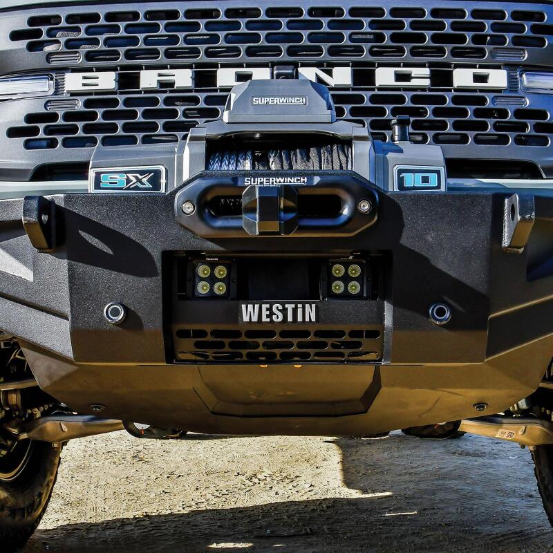 Westin 21-23 Ford Bronco(excl. Bronco Sport) XTS Skid Plate - Textured Black 59-721255 59-721255 Photo - Mounted