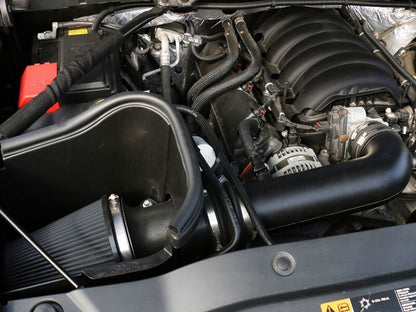 SLP 2014-2017 GM/GMC Truck/SUV 5.3L / 6.2L Blackwing Cold-Air Induction Package 620064 620064 Photo - Mounted