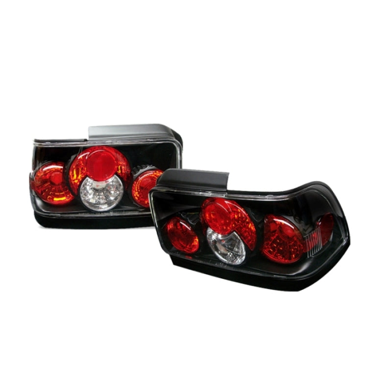Spyder Toyota Corolla 93-97 Euro Style Tail Lights Black ALT-YD-TC93-BK 5007407 5007407 Photo - Primary