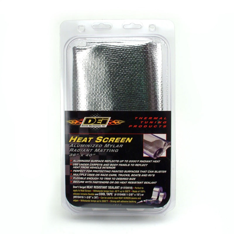 DEI Heat Screen 36in x 40in - Mylar Radiant Glass Fiber Matting 10401 10401 Photo - Unmounted
