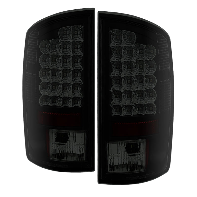 Spyder Dodge Ram 07-08 1500/Ram 07-09 2500/3500 LED Tail Lights Black Smoke ALT-YD-DRAM06-LED-BSM 5078117 5078117 Photo - Primary