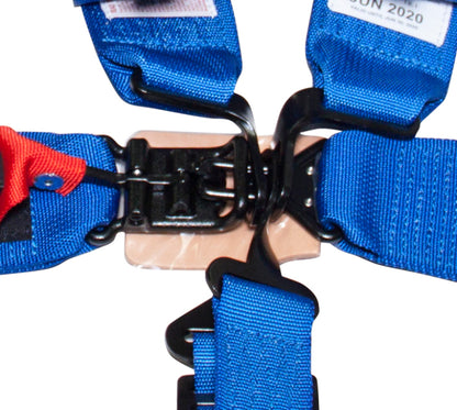 NRG Belt Harness SFI 16.1 5PT 3in. Seat / Latch Link - Blue SBH-5PCBL Photo - Primary