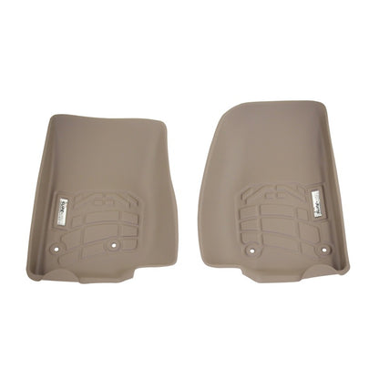 Westin 2014-2018 Jeep Wrangler / Wrangler Unlimited Wade Sure-Fit Floor Liners Front - Tan 72-130066 72-130066 Photo - Primary