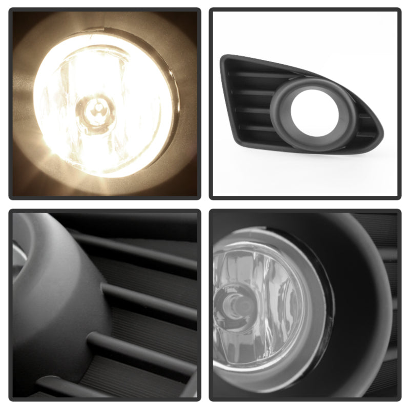 Spyder Scion IQ 2012-2013 OEM Fog Light w/Switch- Clear FL-SIQ12-C 5077868 5077868 User 1
