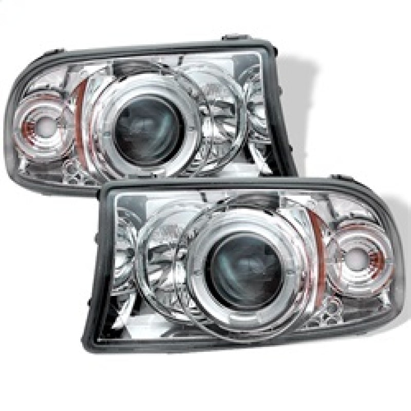 Spyder Dodge Dakota 97-04/Durango 98-03 1PC Projector Headlights LED Halo LED Chrm PRO-YD-DDAK97-C 5009791 5009791 Photo - Primary