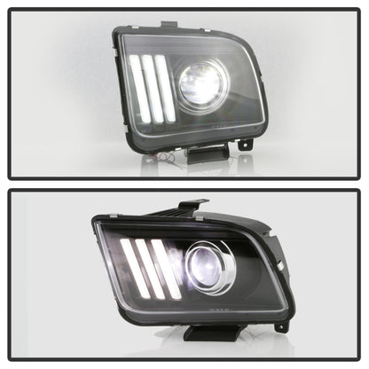 Spyder Ford Mustang 05-08 V2 High-Power LED Headlights - Black PRO-YD-FM05AP-BK 5088192 5088192 User 4