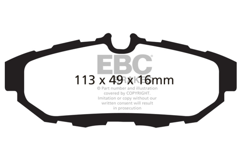 EBC Disc Brake Pad Set DP31870C Photo - Primary
