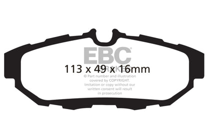 EBC Disc Brake Pad Set DP31870C Photo - Primary