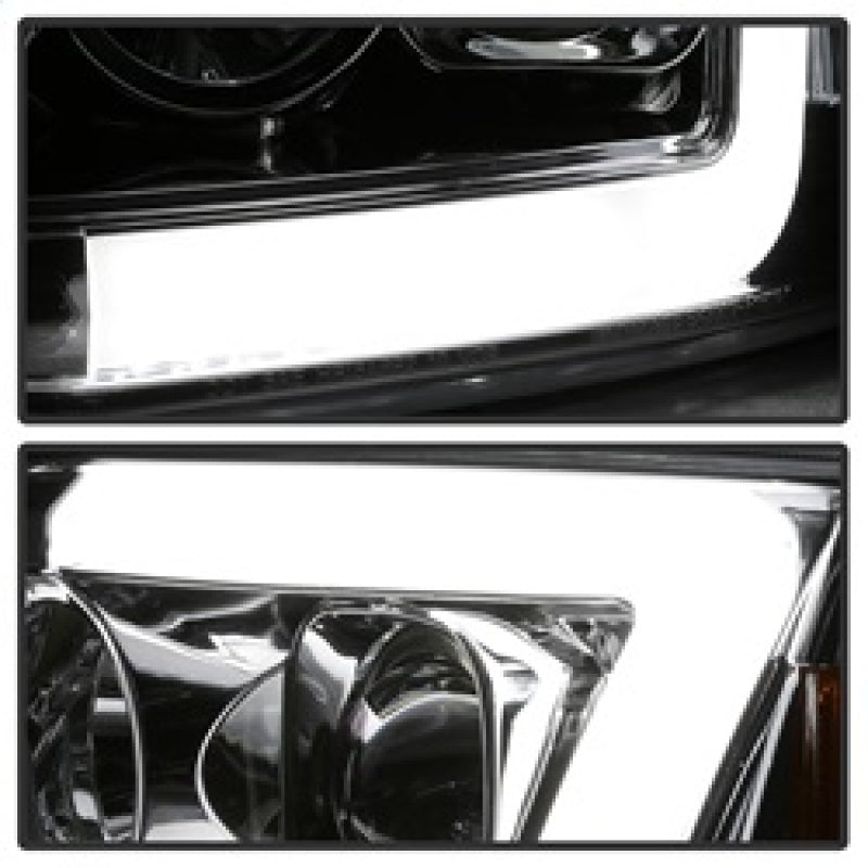 Spyder 97-03 Ford F-150 (After 6/1997) V2 Proj Headlights DRL LED - Chrm (PRO-YD-FF15097V2-LB-C) 5084644 5084644 Photo - Unmounted
