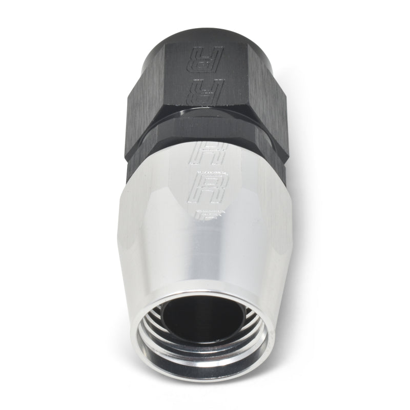 Russell Full Flow Straight Hose Ends - Black / Silver 610043 Photo - out of package