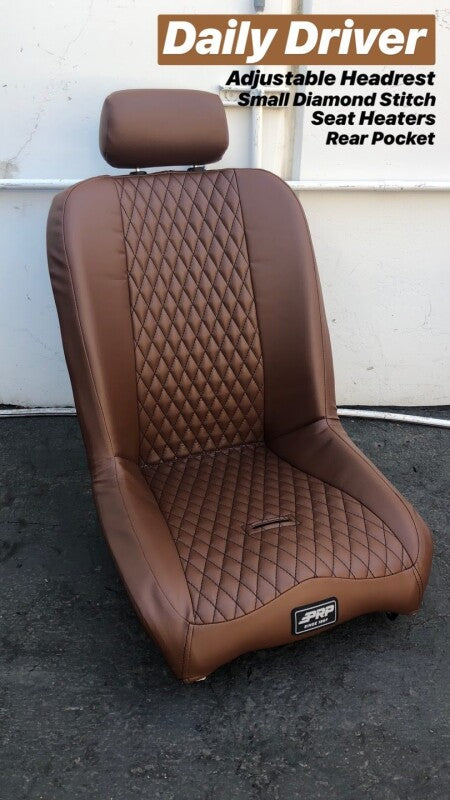 PRP Seats PRP Daily Driver Low Back Extra Wide Suspension Seat A140212 A140212 Photo - out of package