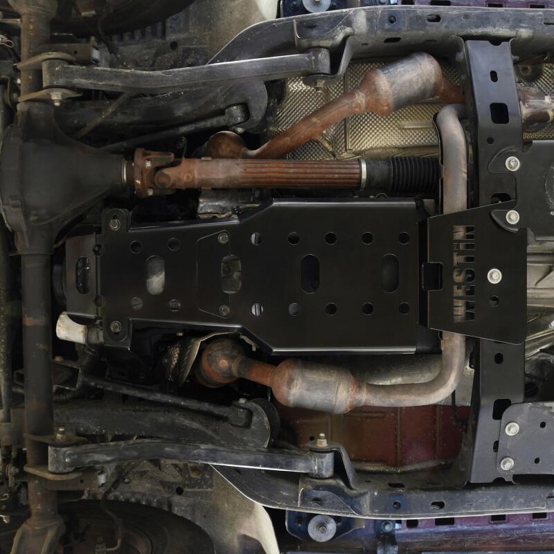 Westin JK 07-11 Oil Pan/Transmission Skid Plate 42-21125 Photo - Mounted