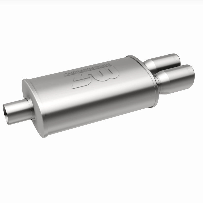 MagnaFlow 5" X 8" Oval Center/Dual Performance Muffler With Tip 14862 360 Degree Image Set