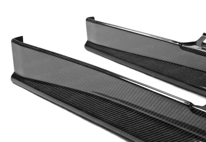 Seibon Cacbon carbon fiber side skirts for 2009-2016 Nissan GTR (Do not fit NISMO) SS1113NSGTR-VS Photo - Primary