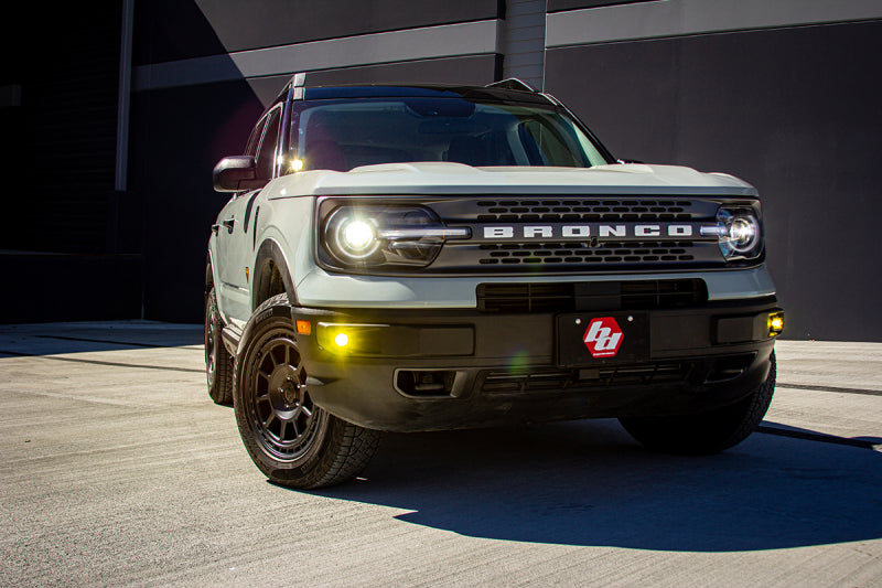 Baja Designs 21+ Ford Bronco Sport Squadron Spot LED Light Pods - Clear 447686 User 1