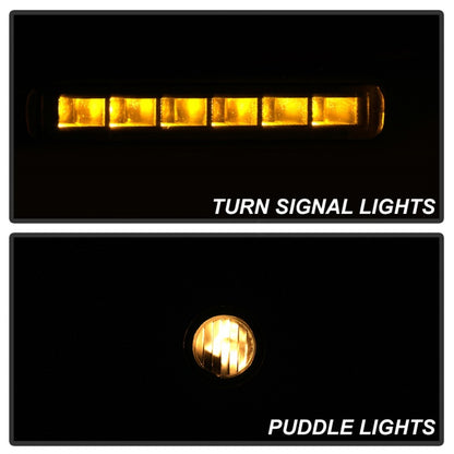 SPYDER xTune 07-14 Ford F-150 Heated Amber Seq LED Signal OEM Pwr Mirrors (Pair) (MIR-03FF07-G2-PW-RAM-SET) 9943171 9943171 Photo - Unmounted