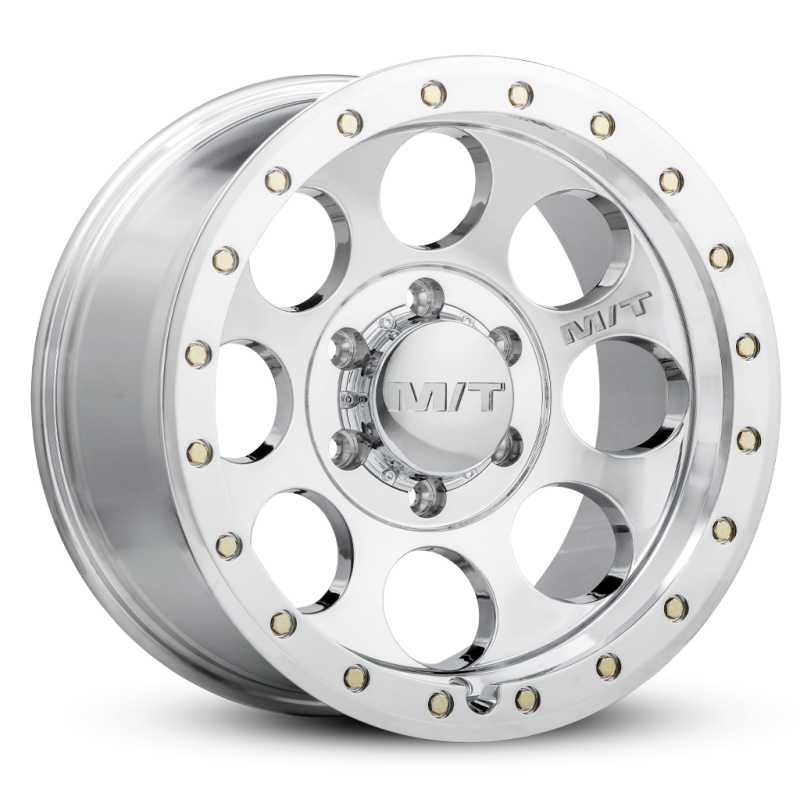 Mickey Thompson Classic Pro Polished Wheel - 17X9 8X6.5 BP 5in BS 0 Offset 125.2mm Bore mtt274556 mtt274556 Photo - Primary