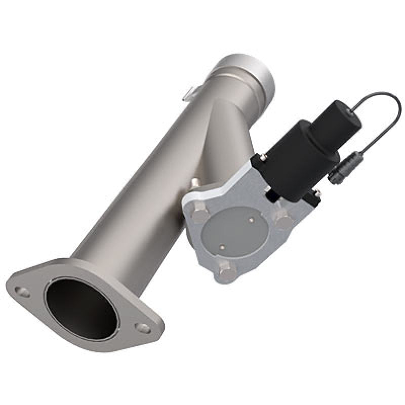 QTP 09-18 Ram 1500 3in 304SS Aggressor Cutout Mid Pipe 520009 520009 Photo - Primary