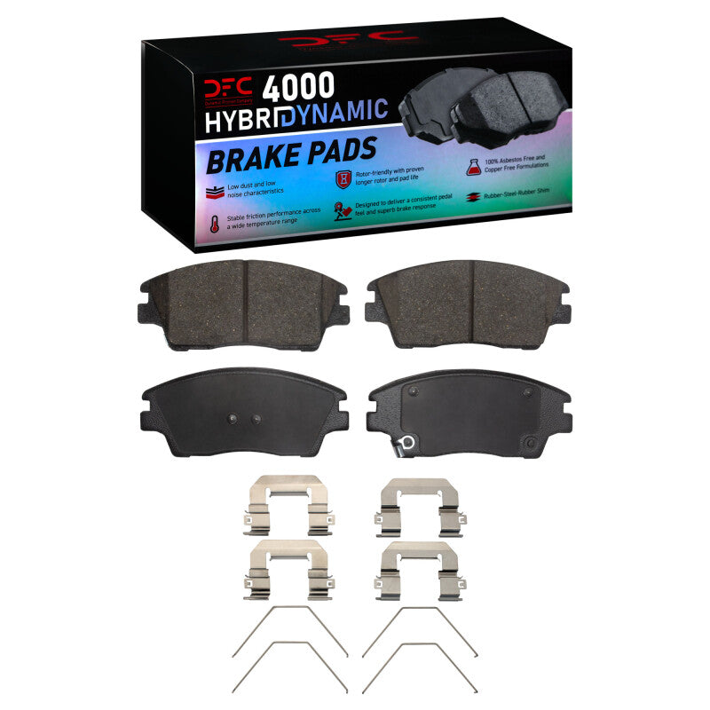 DFC DFC 4000 HybriDynamic Brake Pads Brakes, Rotors & Pads Brake Pads - OE main image