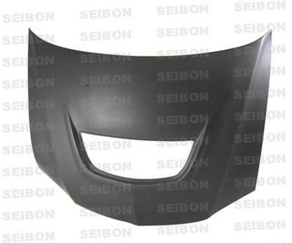 Seibon 03-07 Mitsubishi Evo 8 & 9 OEM Carbon Fiber Hood HD0305MITEVO8-OE-DRY Photo - Primary