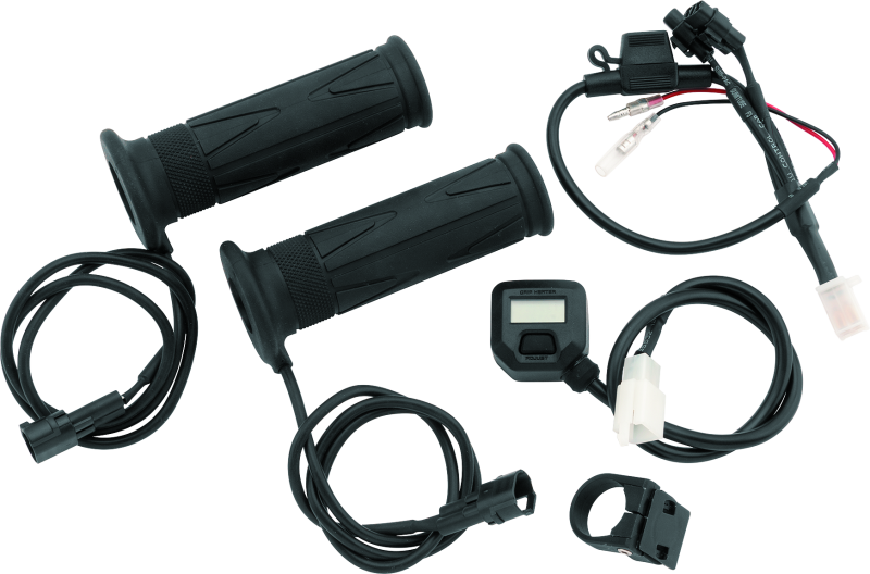 BikeMaster 7/8in Heated Grips w/ LCD Switch 266282 266282 Photo - Primary