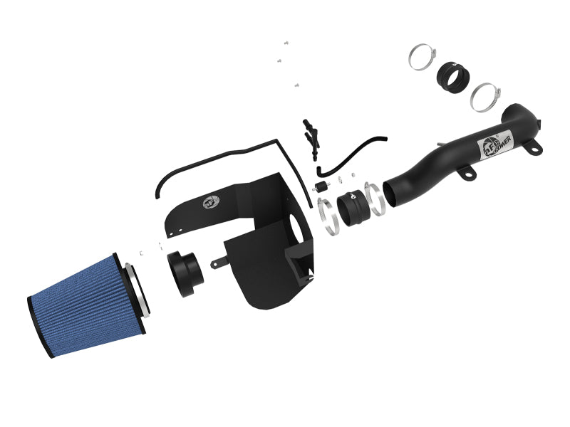 aFe Magnum FORCE Stage-2 Pro 5R Cold Air Intake System 18-19 Jeep Wrangler JL Turbo 2.0L - Black 54-53029R 54-53029R Photo - Unmounted