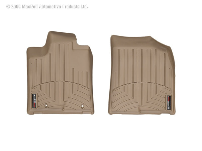 WeatherTech 08-13 Toyota Highlander Front FloorLiner - Tan 451311 451311 Photo - Primary