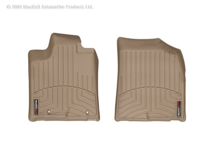 WeatherTech 08-13 Toyota Highlander Front FloorLiner - Tan 451311 451311 Photo - Primary