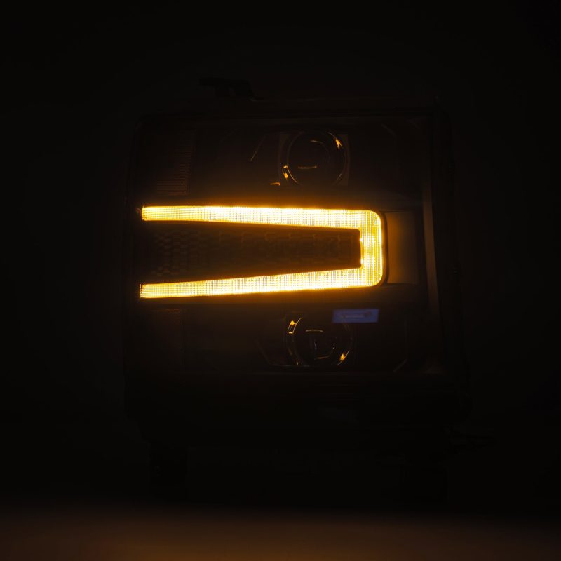 AlphaRex 16-18 Chevy 1500HD LUXX LED Proj Headlights BK w/Seq Actvn Light / SeqSig (Req PN 810023) 880234 880234 User 3