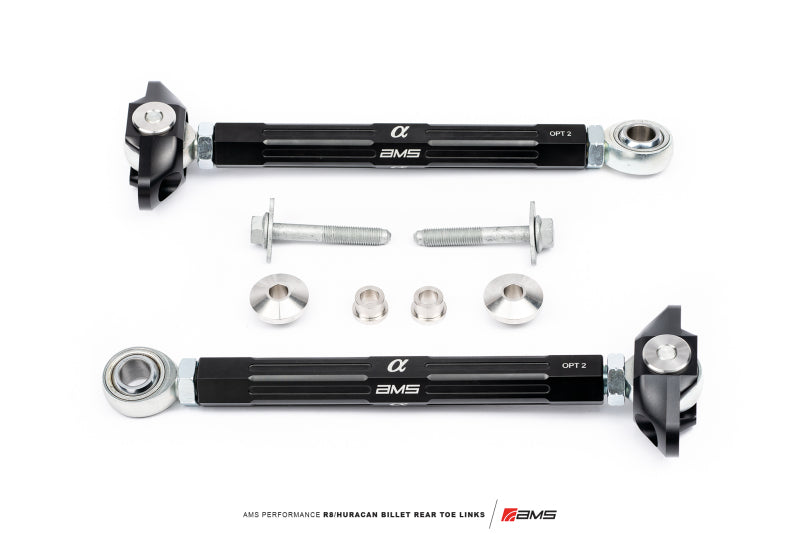 AMS Performance 2015+ Lamborghini Huracan AWD Only Billet Rear Toe Links ALP.37.11.0010-2 ALP.37.11.0010-2 User 1