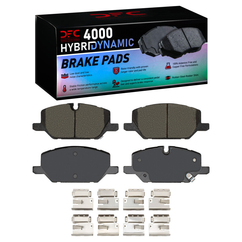 DFC DFC 4000 HybriDynamic Brake Pads Brakes, Rotors & Pads Brake Pads - OE main image