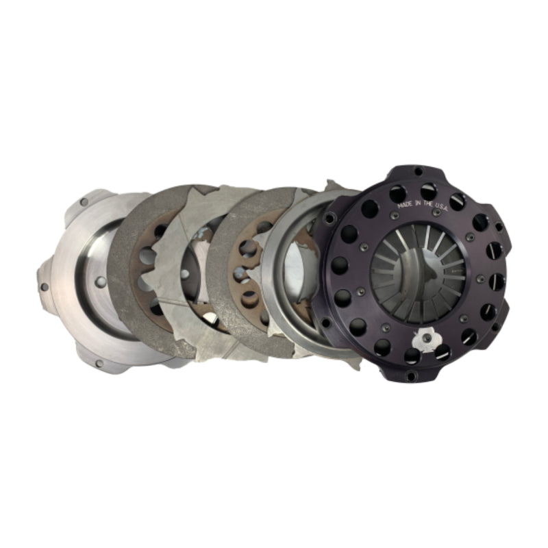 McLeod Racing McLeod Mini Mag 7.25 Twin Disc 97-13 GM LS-X 6 Bolt Crank w/Aluminum Flywheel(168T 1-1/8 x 26) 725332-07 725332-07 Photo - Primary