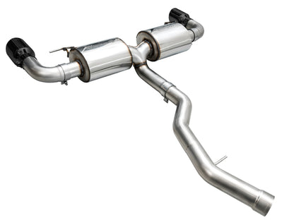 AWE Tuning AWE 19-23 BMW 330i / 21-23 BMW 430i Base G2X Touring Axle Back Exhaust - Diamond Black 3015-33429 3015-33429 Photo - out of package