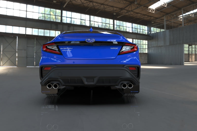 Rally Armor 2022 Subaru WRX Black UR Mud Flap w/ Blue Logo MF92-UR-BLK/BL MF92-UR-BLK/BL User 1