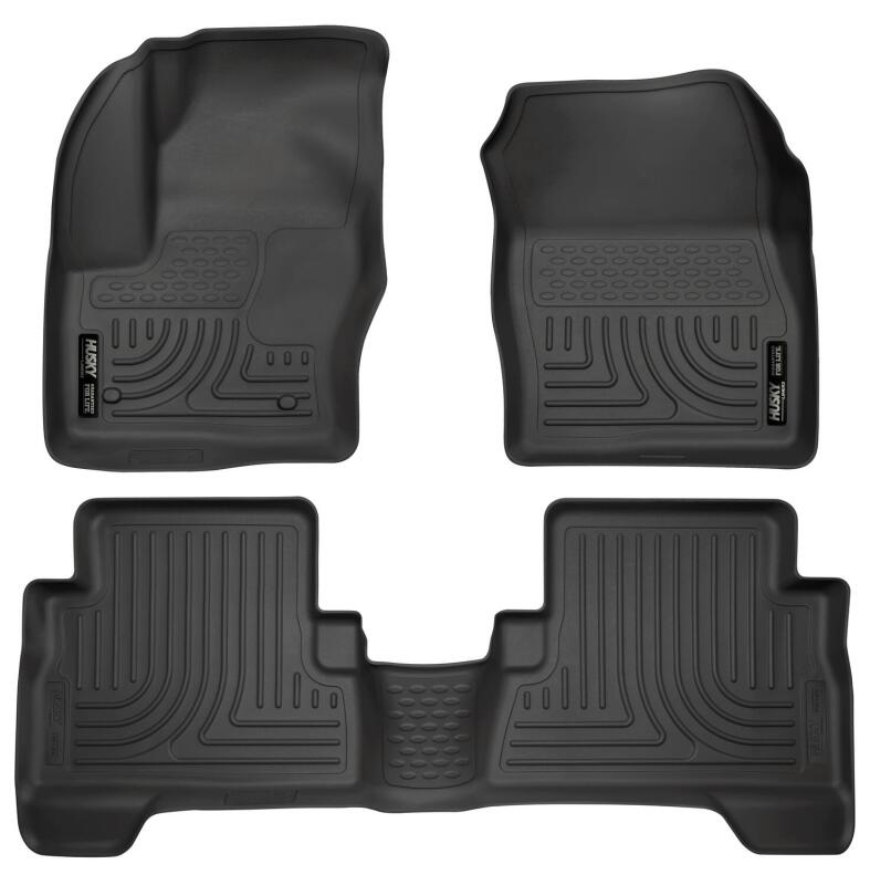 Husky Liners 2013 Ford Escape WeatherBeater Combo Black Floor Liners (3pc) 99741 Photo - Primary
