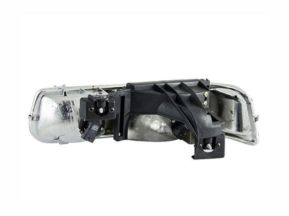 Anzo 1999-2002 Chevrolet Silverado 1500 Crystal Headlights Chrome 111011 Photo - Unmounted
