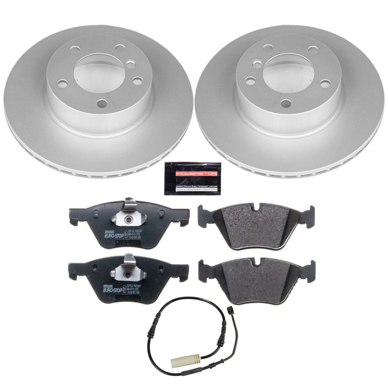 PowerStop Power Stop 10-13 BMW 128i Front Euro-Stop Brake Kit ESK6346 ESK6346 Photo - Primary