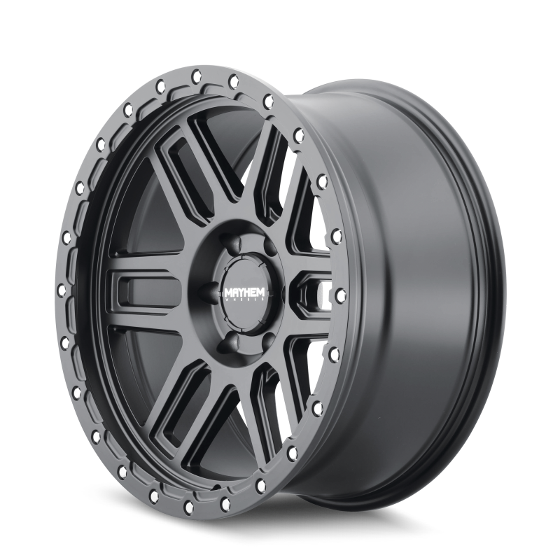 Mayhem 8304 Delta 20x9 / 5x150 BP / 0mm Offset / 110mm Hub Matte Black Wheel 8304-2950MB 8304-2950MB Photo - Primary