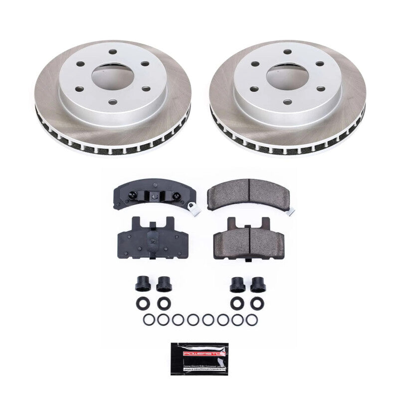 PowerStop Power Stop 92-00 GMC Yukon Front Semi-Coated Rotor Kit SC1970 SC1970 Photo - Primary