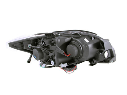 Anzo 2005-2010 Scion Tc Projector Headlights w/ Halo Black (CCFL) 121119 Photo - Unmounted