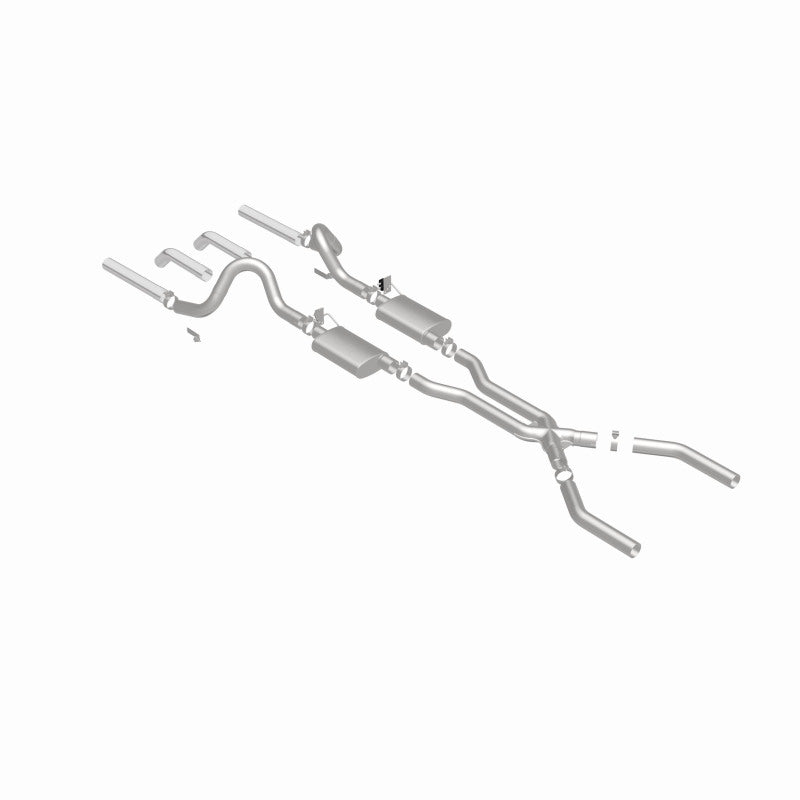 MagnaFlow Ford Mustang Street Series Crossmember-Back Performance Exhaust System 15819 360 Degree Image Set
