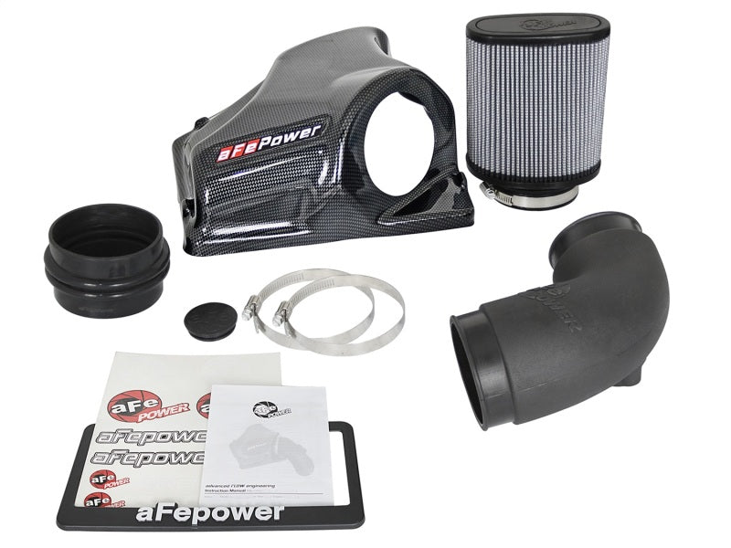 aFe MagnumFORCE Intake Stage-2 Pro DRY S 2017 BMW 340i (F30) L6-3.0L (t) B58 51-12912-C 51-12912-C Photo - Unmounted
